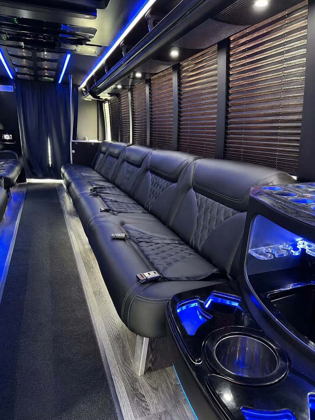 bachelorette party bus rentals departing from antioch california